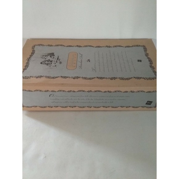 Vtg Russ Victorian Grace Collection 19” Porcelain Doll Limited Edition In Box - Picture 6 of 10